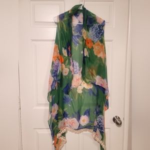 Sheer Vest/Shawl/cover up